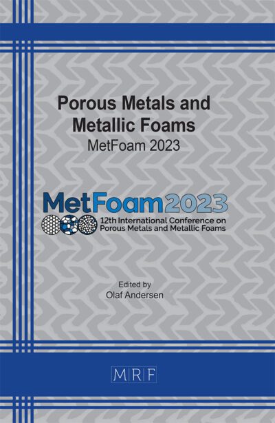 Porous Metals and Metallic Foams